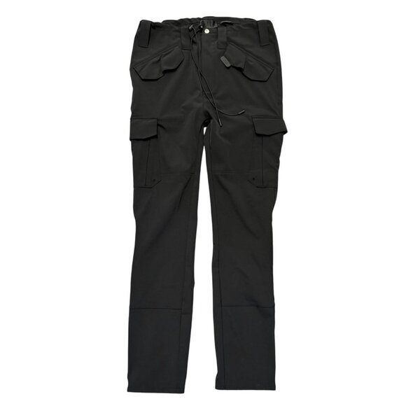 RtA Otis Flat Front Pants in Black - Picture 1 of 9